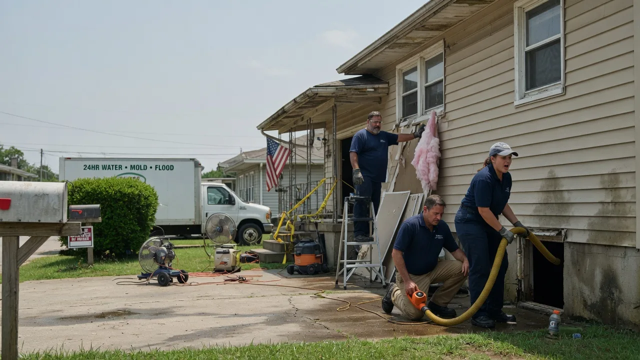 Water Damage Repair in Roaring Springs, TX near me